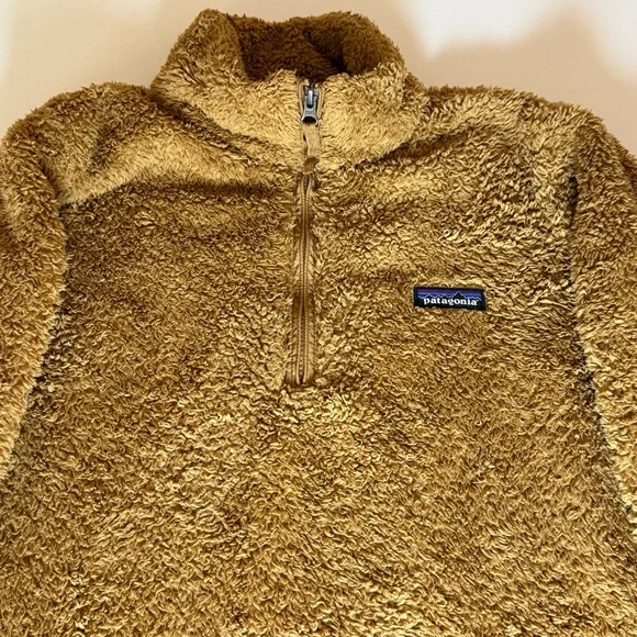 Patagonia Brown Fleece Half-Zip Pullover size large - Picture 2 of 8
